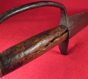 Confederate “D” Guard Bowie Knife with Scabbard